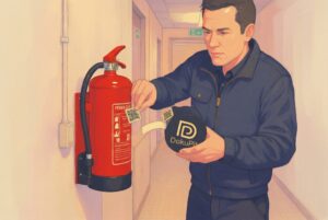 DokuPit QR Code Abroller Zubehör